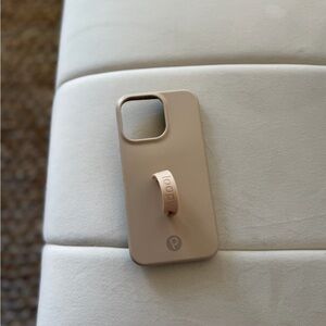 PopSocket Tan Phone Case with Grip